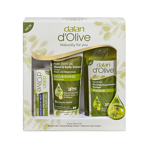 DALAN Подарочный набор для тела D'Olive seacare антивозрастной набор 12 дневной и ночной кремы сыворотка для лица крем сыворотка для глаз