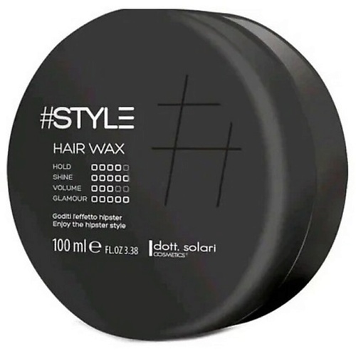 DOTT.SOLARI COSMETICS Воск для волос сильной фиксации #STYLE 100.0 dott solari cosmetics спрей для гладкости и блеска волос style 150 0