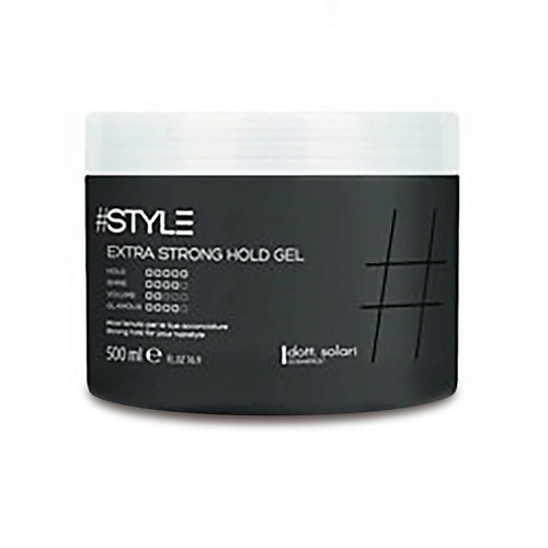 DOTT.SOLARI COSMETICS Гель для волос сверхсильной фиксации #STYLE 500 barbertime лак для волос сверхсильной фиксации