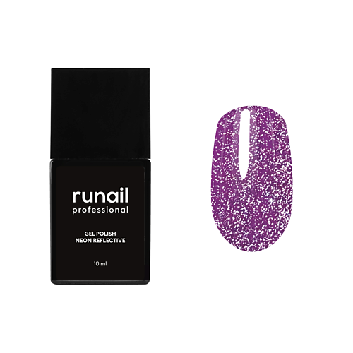 Гель-лак для ногтей RUNAIL PROFESSIONAL Гель-лак для ногтей неоновый светоотражающий цена и фото