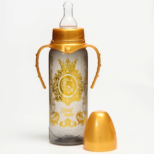 Купить MUM&BABY Бутылочка для кормления Gold baby классическая