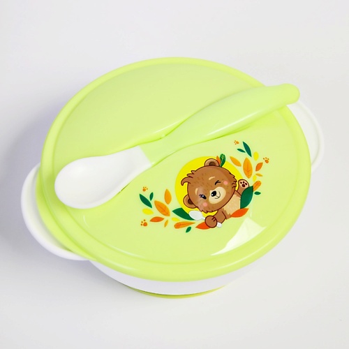 MUM&BABY Набор детской посуды «Друзья», 3 предмета незнайка и его друзья ил о зобниной
