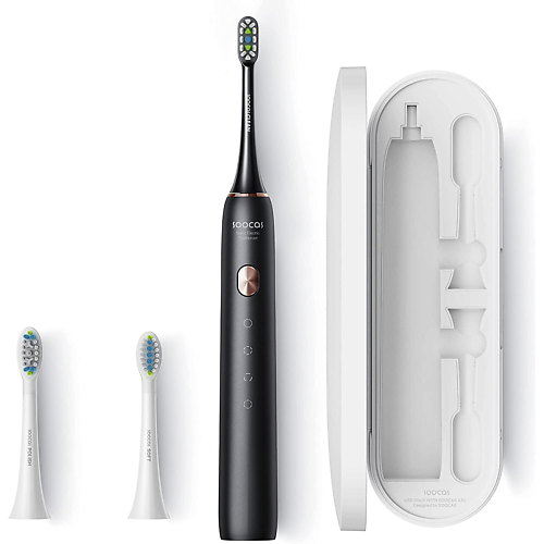 Приборы для ухода за полостью рта SOOCAS Электрическая зубная щетка Soocas X3U (Global), звуковая, 4 режима очистки, три насадки