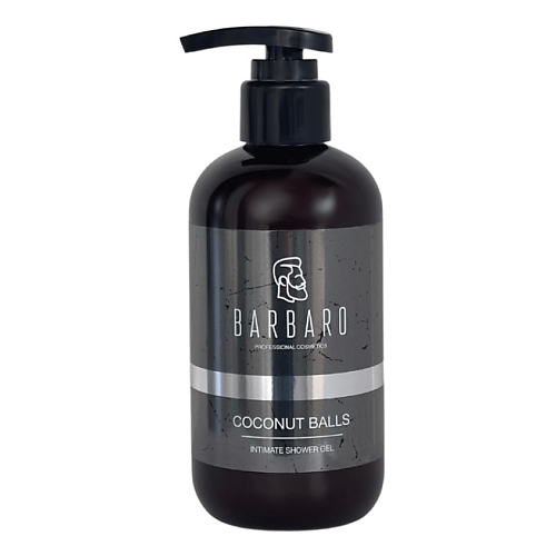 BARBARO Мужской интимный гель – мыло, COCONAT BALLS натуральный 250