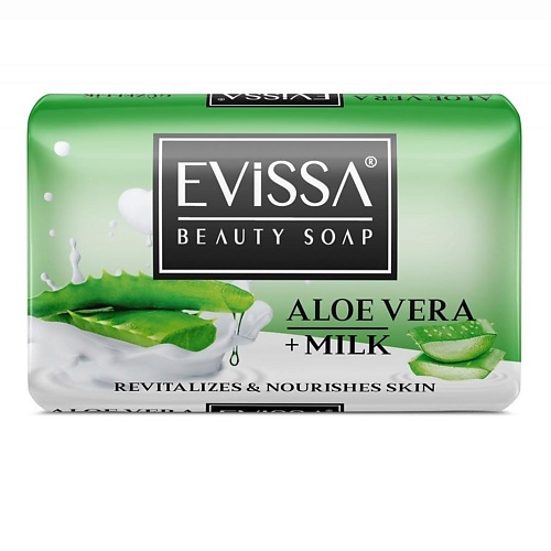 EVISSA Туалетное мыло Aloe Vera, Milk 125
