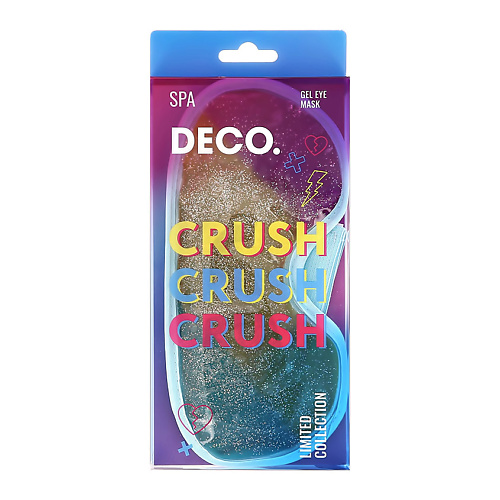 Маска для глаз DECO. Маска для глаз CRUSH CRUSH CRUSH гелевая аксессуары для макияжа deco спонж для макияжа crush crush crush
