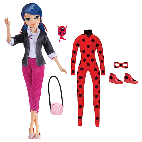 MIRACULOUS Кукла Тайный супергерой: Маринет Леди баг и Супер кот 1 miraculous мини кукла леди баг леди баг и супер кот 1 9
