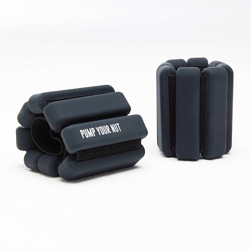 Утяжелитель PUMP YOUR NUT Утяжелители-браслеты силиконовые 0,5 кг - 2 шт для плавания цена и фото