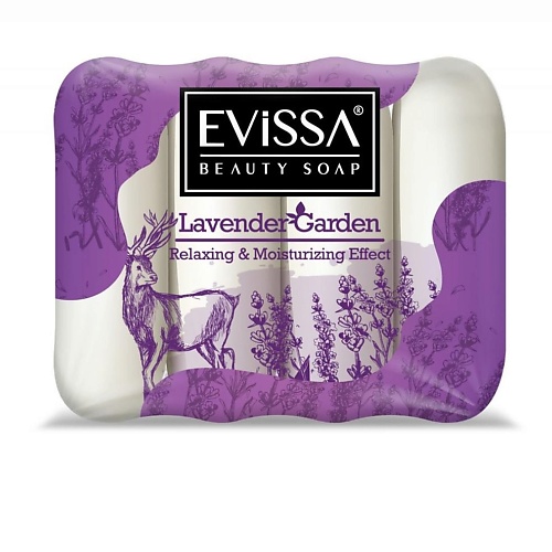 

EVISSA Туалетное мыло Lavender Garden 280, Туалетное мыло Lavender Garden