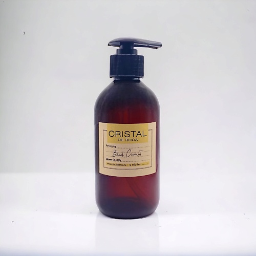 CRISTAL DE ROCA Натуральный парфюмированный гель для душа "Black Currant" 300