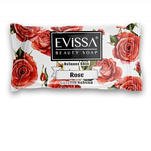 EVISSA Туалетное мыло Relaxes Skin Rose 85