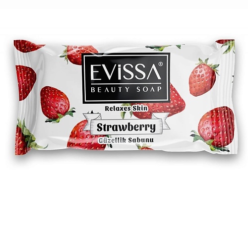 EVISSA Туалетное мыло Relaxes Skin Strawberry 85
