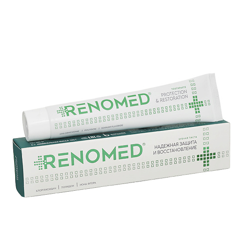 Зубные пасты RENOMED Зубная паста «Надежная защита и восстановление»