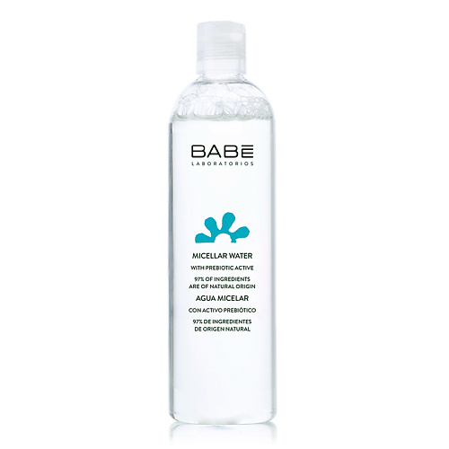 LABORATORIOS BABE Вода мицеллярная с пребиотиком 400 laboratorios babe крем для лица увлажняющий питательный spf20 50