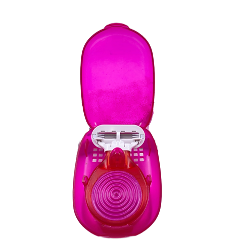 PEARLMAX Бритва со сменной кассетой Soft Touch mini 1 wilder бритва женская станок для бритья дорожный в пластиковом футляре 3 лезвия wilder b5l 1