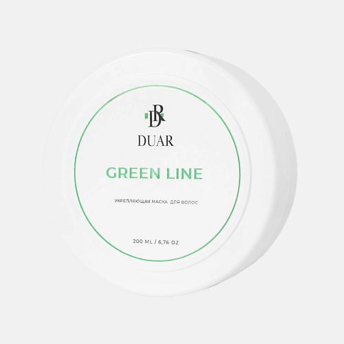 Маска для волос DUAR Укрепляющая маска для ослабленных и поврежденных волос Green Line фото