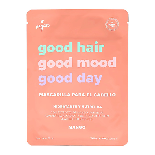 Кондиционеры, бальзамы и маски TODOMODA Маска для волос с экстрактом манго (питательная) 250