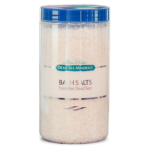 Соль для ванны MON PLATIN Натуральная Соль Мёртвого моря белая mon platin соль мертвого моря с ароматическими маслами голубая 500 г 500 мл
