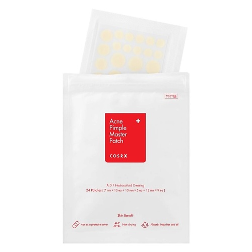 Патчи для лица COSRX Гидроколлоидные патчи для прыщей Acne Pimple Master Patch 22 patches acne pimple patch stickers acne treatment pimple remover tool blemish spot facial mask skin care waterproof