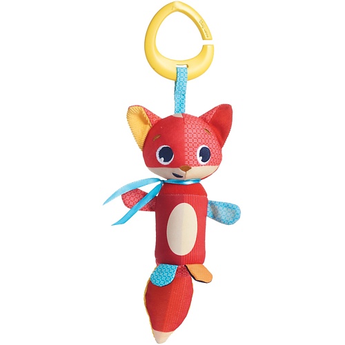 TINY LOVE Подвесная игрушка Лисенок-колокольчик Кристофер tiny love развивающая игрушка для малышей чудо шар