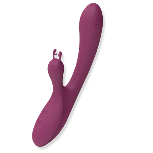 Секс-игрушки REDROOM Вибратор женский кролик с двухзонной 10 частотной вибрацией 2 в 1