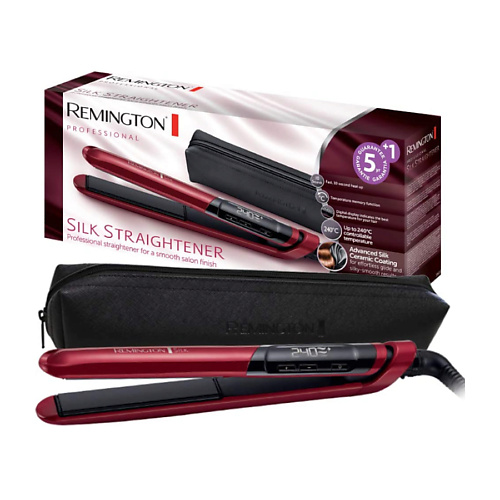Выпрямитель для волос REMINGTON Выпрямитель для волос S9600 выпрямитель для волос remington выпрямитель для волос s8500 shine therapy remington