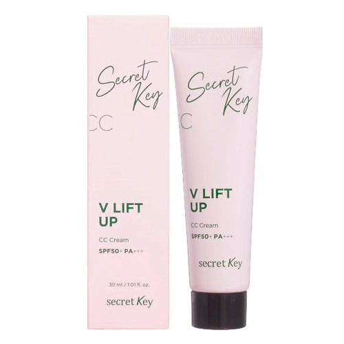 SECRET KEY СС-Крем для лица осветляющий с лифтинг-эффектом V LIFT UP CC CREAM SPF50+ PA+++ 30