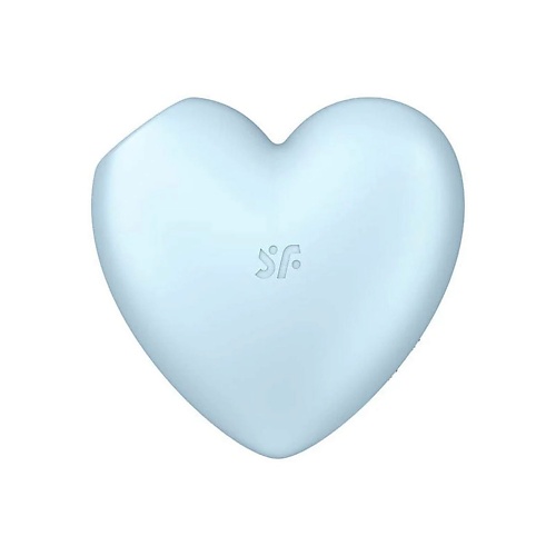 SATISFYER Двухсторонний вакуум-волновой вибростимулятор Cutie Heart pink satisfyer вакуумно волновой вибростимулятор vulva lover 2 blue