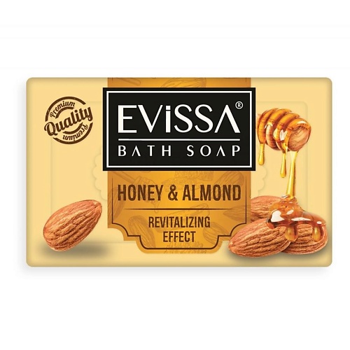 

EVISSA Банное мыло Honey-Almond 150, Банное мыло Honey-Almond