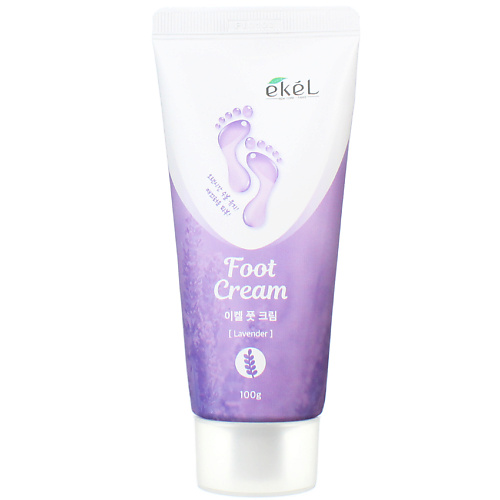 EKEL Крем для ног с Лавандой Смягчающий Foot Cream Lavender 100 holly polly смягчающий крем для рук raspberry fresh 75 мл