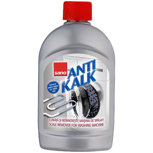 SANO Средство для удаления накипи в стиральных машинах AntiKalk 500 calgon средство для смягчения воды и предотвращения образования накипи 3 в 1 750