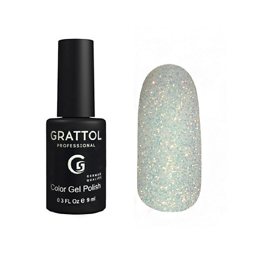 GRATTOL Гель лак для ногтей c блестками Opal grattol гель лак для ногтей c блестками opal