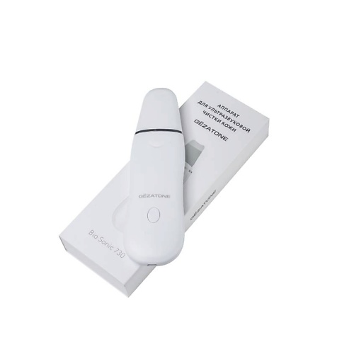 Прибор для очищения лица GEZATONE Аппарат для ультразвуковой  чистки лица, Bio Sonic 730