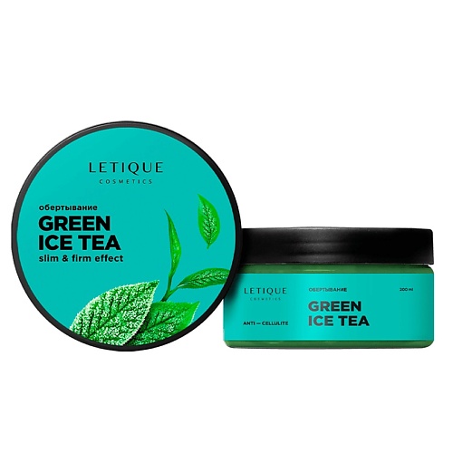 LETIQUE COSMETICS Холодное антицеллюлитное обертывание для тела Green Ice Tea 200.0 letique cosmetics холодное антицеллюлитное обертывание для тела choco mint 200
