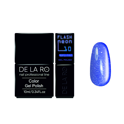 Гель-лак для ногтей DE LA RO Гель-лак для ногтей Flash Neon цена и фото