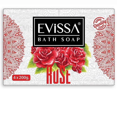 EVISSA Банное мыло Rose 800