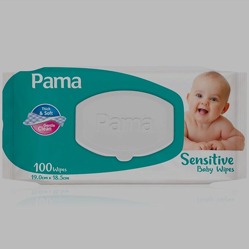 PAMA Влажные салфетки детские 100 lp care салфетки влажные gentle baby детские 60 0
