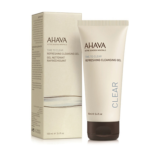 AHAVA Time To Clear Освежающий гель для очищения кожи 100.0 крем маска для жирной проблемной кожи provit cream mask clear al4153 225 мл