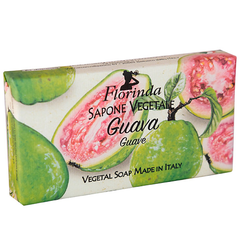Мыло твердое FLORINDA Мыло Ароматы Тропиков Guava / Гуава мыло florinda аромат тропиков coconut 100 г