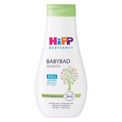 Для ванной и душа HIPP Детская пена для купания без слёз  для чувствительной кожи 350