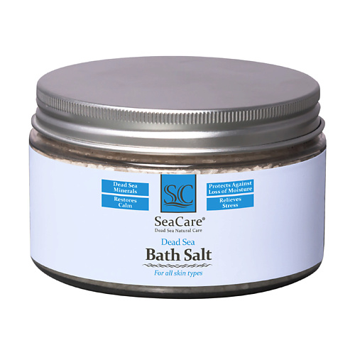 Соль для ванны SEACARE Расслабляющая соль Мертвого Моря для ванны с восстанавливающим и успокаивающим эффектом