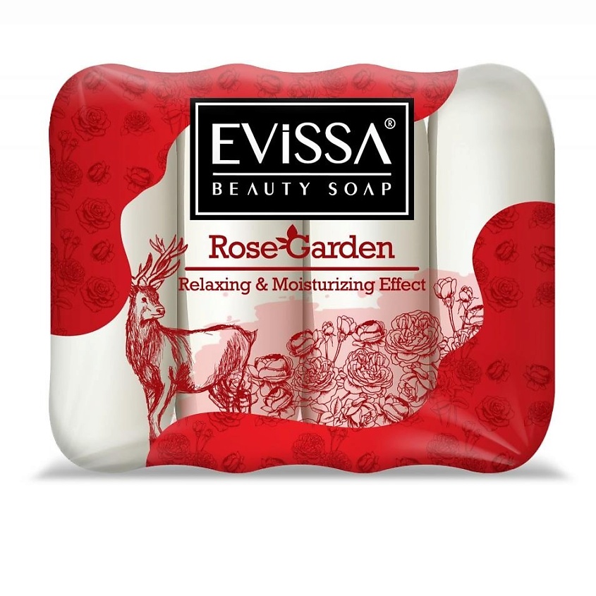 EVISSA Туалетное мыло Rose Garden купить по низким ценам в ЛЭТУАЛЬ