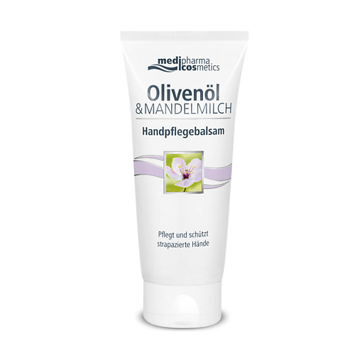 фото Medipharma cosmetics olivenol бальзам для рук с миндальным маслом 100