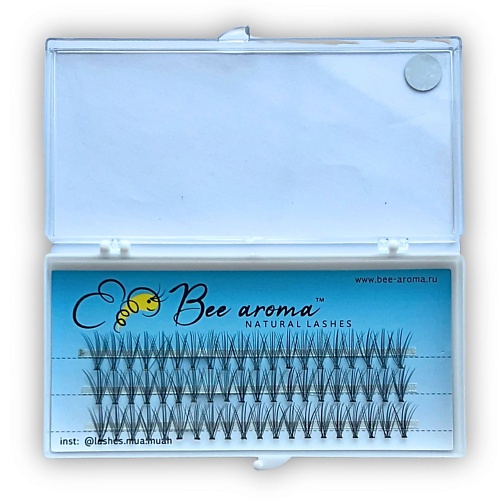 Аксессуары для макияжа BEE AROMA Накладные ресницы пучки 10ДС 1