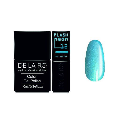 

DE LA RO Гель-лак для ногтей Flash Neon, Гель-лак для ногтей Flash Neon