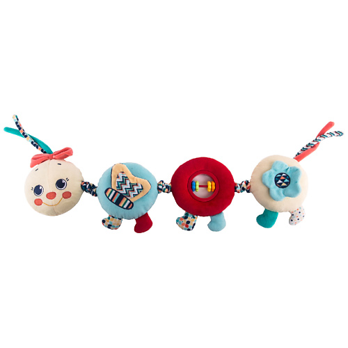 подвес HAPPY SNAIL Игрушка - подвес Весёлая гусеница Камилла игрушки happy snail подвес спираль лисичка люси