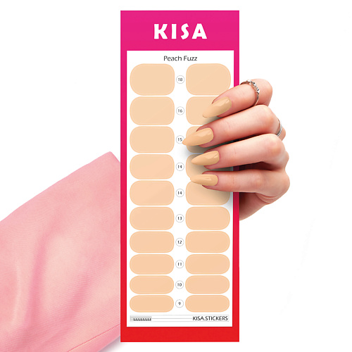

KISA.STICKERS Пленки для маникюра Peach Fuzz, Пленки для маникюра Peach Fuzz
