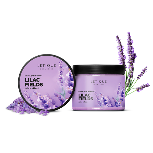 

LETIQUE COSMETICS Соль для ванны LILAC FIELDS 480.0, Соль для ванны LILAC FIELDS