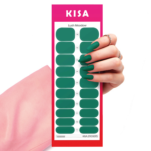 

KISA.STICKERS Пленки для маникюра Lush Meadow, Пленки для маникюра Lush Meadow