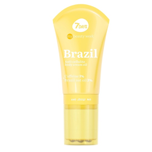 7DAYS Крем-масло с массажной насадкой от целлюлита и растяжек с эффектом бустера BRAZIL 130 architectural guide brazil